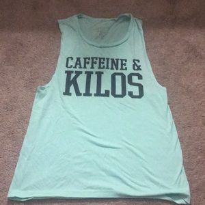 Caffeine and Kilos Muscle Tank, Medium, Crossfit